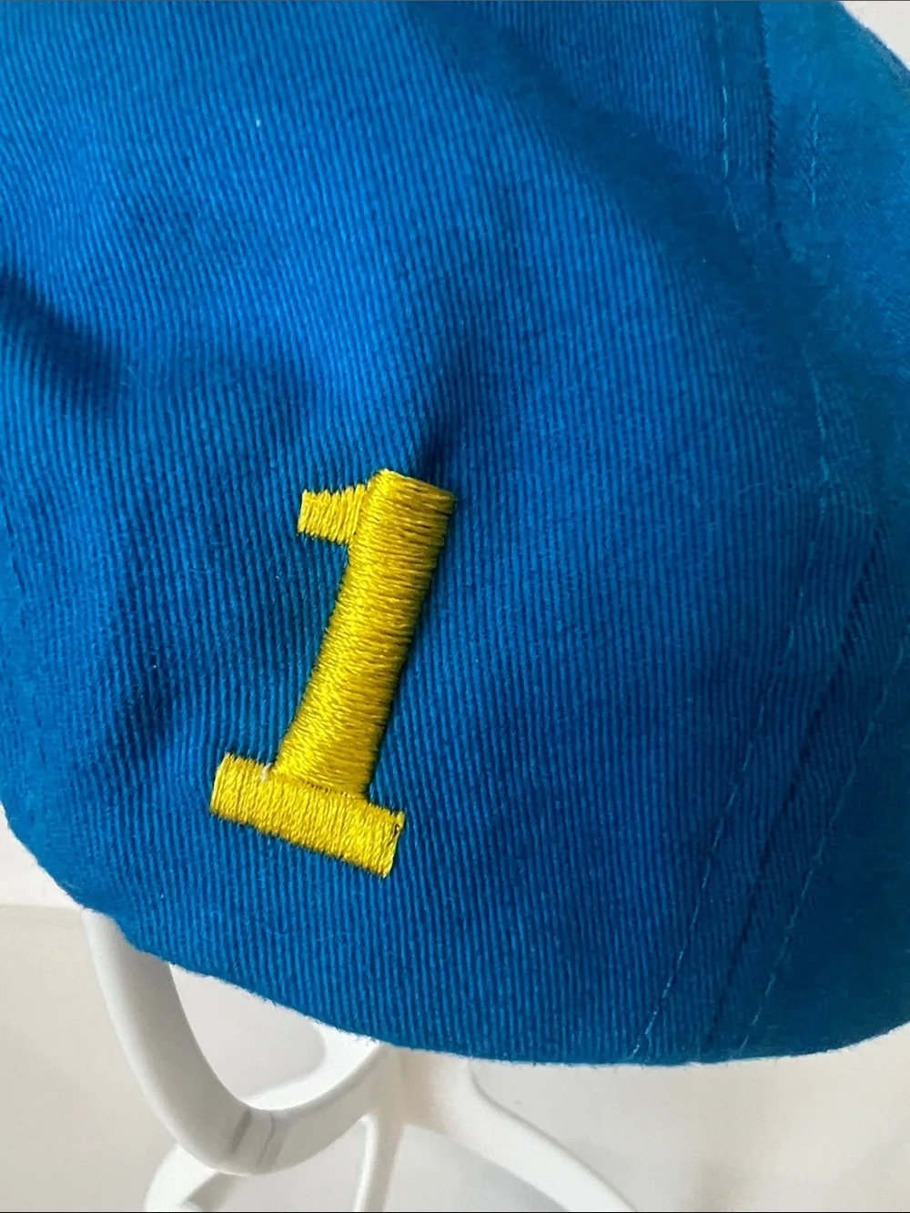 Ralph Lauren Teal Cap with Embroidered Logo